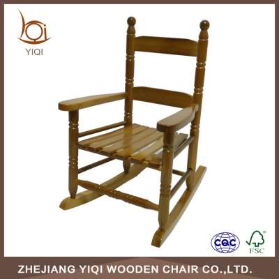 Bulk Price Outdoor Products Wood kids rocking chair