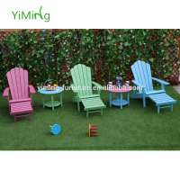 Wholesale relaxing chair outdoor garden plastic wood furniture