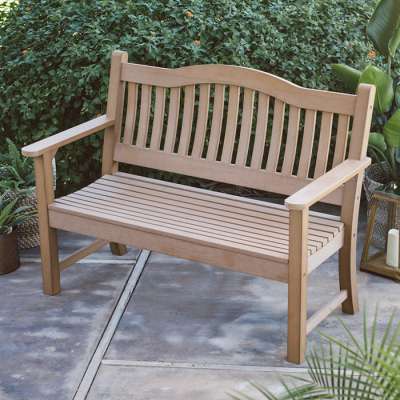 Hot sale Outdoor Use Antique Design Wood Bench Chair