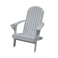 Outdoor Wood Adirondack Rocking Chair